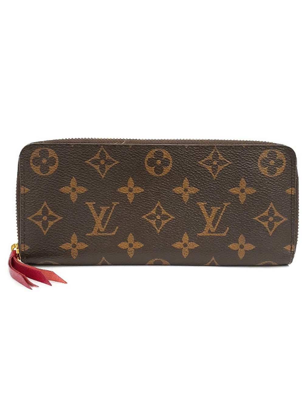 Louis Vuitton Monogram Portefeuille Clemence Round Zipper Long Wallet
